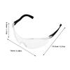 LALADEFIEE 6Pcs Comfortable Protective Eyewear Resistant Lightweight Design for Active Play and Laboratory Use Clear Against Debris view 2