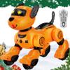 anysun Robot Dog Toy for Kids, Programmable Remote Control Robots Puppy with Follow Up & Touch Sensors, Dancing & Singing, Smart Stunt Robot Pet, Interactive Robotic Dog for Kids (Orange) view 1