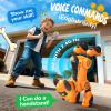 anysun Robot Dog Toy for Kids, Programmable Remote Control Robots Puppy with Follow Up & Touch Sensors, Dancing & Singing, Smart Stunt Robot Pet, Interactive Robotic Dog for Kids (Orange) view 2