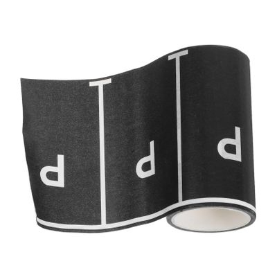 Abaodam 1Roll Miniature Parking Space Tape Roll Adhesive Parking Lot Layout Prop for DIY Design Accessory for Skill Enhancement and Creative Play