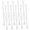30pcs Simulated Human Bones Plastic Halloween Decorations with Hanging Holes for Indoor Outdoor Parties and DIY Crafts Fake Bones for Spooky Decor view 1
