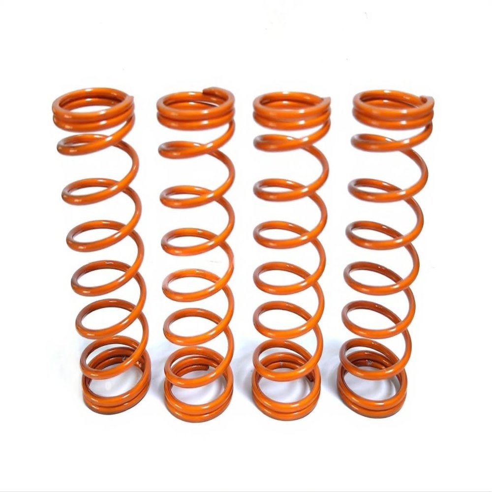 KEBEILEE CNC Upgrade Parts Stronger Shock Springs Wire Die 3.2mm for Traxxas XRT 1/6 (Orange)