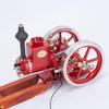 Kafoopolly Retrol Engine HM-01 7cc Engine, 4-Stroke Horizontal Hit and Miss Internal Combustion Engine Model, Educational Creative Gift (Assembled Version) view 4