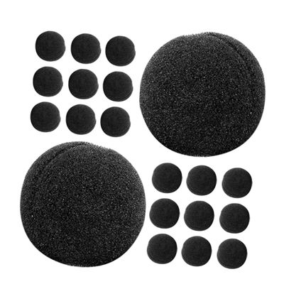 30Pcs Sponge Clown Nose Props for Circus Role Play Durable Noses for Halloween Christmas Costume Parties Cosplay Classic Clown Accessories for Entertaining