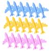 18Pcs Airplane Shape Erasers for Learning Stationery Fun Party Favors School Rewards Collectibles Random Colors view 1