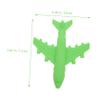 18Pcs Airplane Shape Erasers for Learning Stationery Fun Party Favors School Rewards Collectibles Random Colors view 2