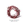 Abaodam 4pcs Fake Barbed Wire Chains Halloween Prop for Spooky Parties and Haunted House Decorations Material Realistic Design for Themed Events view 2