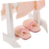 1 Set Miniature Towel Rack Model Realistic Dollhouse Bathroom Accessory for Decoration Sturdy Design for Miniature Displays and Doll Bathroom Scenes view 3