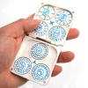 7in1 Spinning dice Metal DND dice Set,DND Spinner dice Silver and Blue DND dice for d&d Accessories,is Metal DND dice Spinner,is Cool DND dice Set Available for d&d Gifts (Blue) view 1