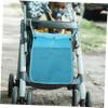 Abaodam Stroller Mesh Bag Organizer Chic Storage for Diapers Snacks Elegant Hanging Bag for Gear Spacious Design for Stylish Travel view 4