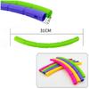 2 Pack Kids Hoops 72cm  Detachable Exercise Hoops with Bamboo-Style Grip, Safe PE Plastic, Adjustable Weight, Fun Indoor & Outdoor for Children Ages 415 view 2