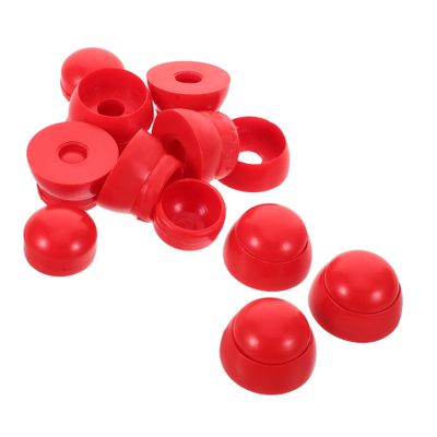 10pcs Playground Plastic Nut Covers Weather Resistant Safety Caps for Play Equipment Enhances Stability Security for Injury Prevention and Easy Maintenance