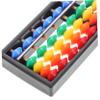 Abaodam Colorful Plastic Abacus for Level Mental Arithmetic Tool with Beads Lightweight Desktop Model for Classroom Use for Student Calculations and Learning view 3
