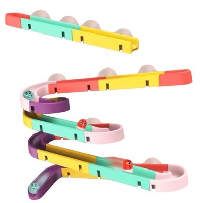 Abaodam Years Old Boys and Girls Toys Marble Games Block Track Toy Boys and Girls Educational Building