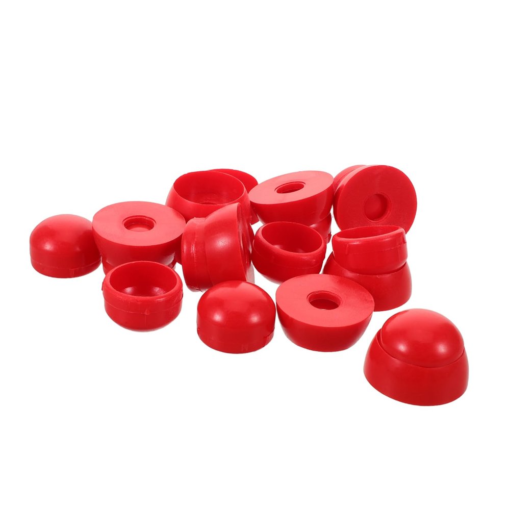 10pcs Brightly Colored Safety Nut Caps for Playground Equipment Plastic Screw Bolt Covers to Protect Engagement Areas Minimize Injury Risks and Enhance Play Space