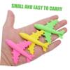 18Pcs Airplane Shape Erasers for School Supplies Fun Stationery for Students for Parties and Rewards view 4