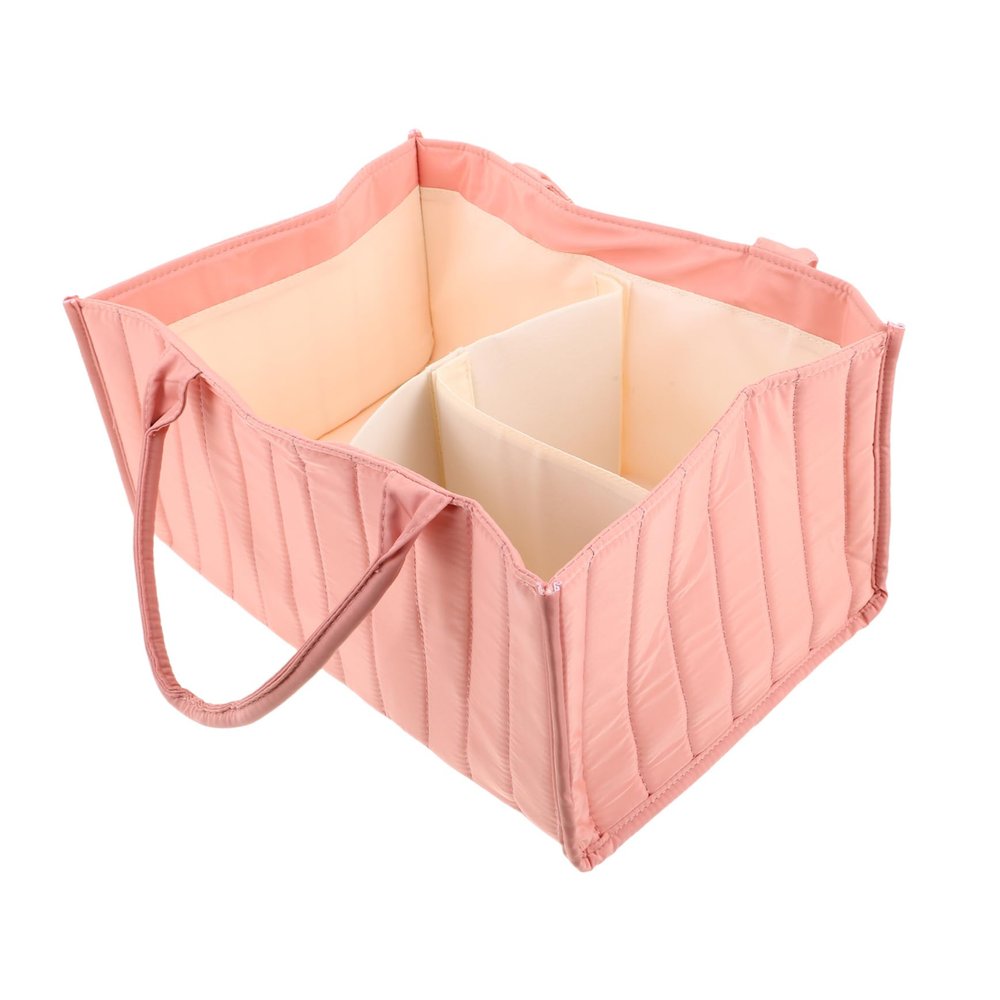 Abaodam Multifunctional Diaper Bag with Large Capacity Portable Nursery Organizer with Versatile Compartments for Travel and Home Use Durable Design for Essentials Storage