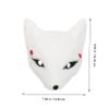 1Pc Unique Plush Fox Mask Creative Animal Costume Prop for Parties Festivals and Celebrations Material with Excellent Touch for Photo Use and Dance view 4