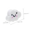 50Pcs Cute Cloud Erasers for Mini Portable Halloween Erasers Supplies for Goodie Bags Parties and Learning Activities Gentle Reliable for Pencil Marks view 2