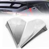 2X Chrome Rear Tail Side Window Spoiler Cover Trim Fit for Toyota C-HR CHR 2016-22 view 1
