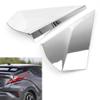 2X Chrome Rear Tail Side Window Spoiler Cover Trim Fit for Toyota C-HR CHR 2016-22 view 2