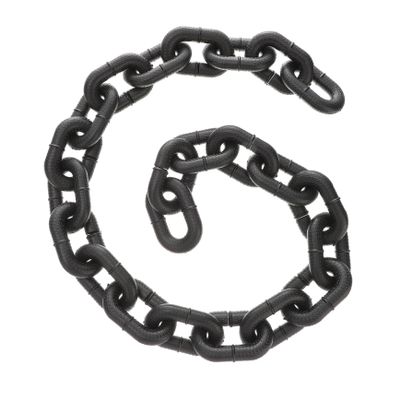 Abaodam Halloween Decoration Chain Realistic Plastic Fake Chain Prop for Spooky Parties Cosplay Haunted House Decor Lightweight Easy to Use for Halloween