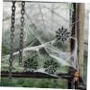 Abaodam Halloween Decoration Chain Realistic Plastic Fake Chain Prop for Spooky Parties Cosplay Haunted House Decor Lightweight Easy to Use for Halloween view 3