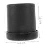 1 Set Noise Canceling Dice Shaker Set with Base Stylish PU Leather Dice Cup for Ktv and Bar Games for Enhanced Gameplay and Unique Design view 2