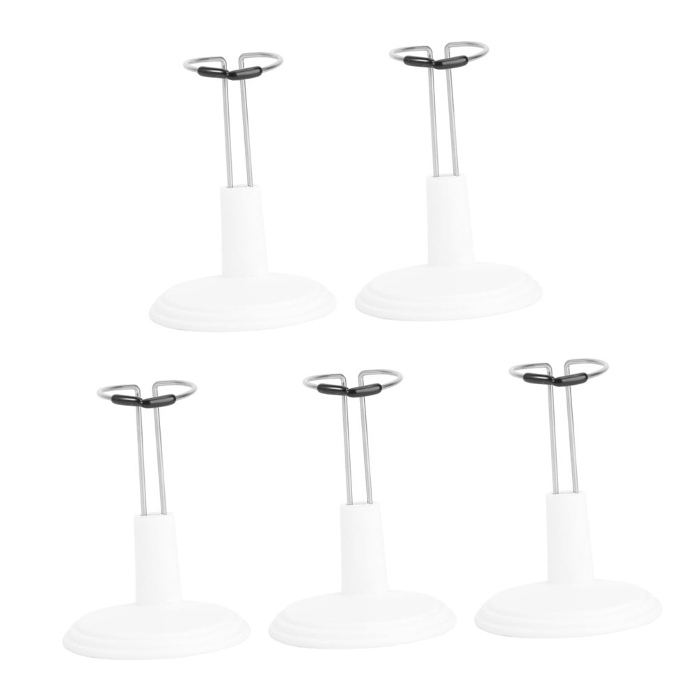 5Pcs Doll Stand Display Rack Wire Support for Dolls Doll Storage and Display Holder Collectors