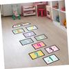 Hopscotch Game Floor Decal for Room Non Damaging Removable Wall Sticker Fun Number Game Floor Sticker for Playroom and Nursery Decor Easy to Apply and Reapply view 4