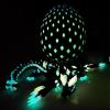 3D Printed Dragon Eggs with Wings Glow in The Dark Prefilled Easter Eggs with Dragon Toy for Basket Stuffers 3D Printed Animals for Goodie Bag Fillers Unique Easter Basket Essentials for Kids Teens view 3