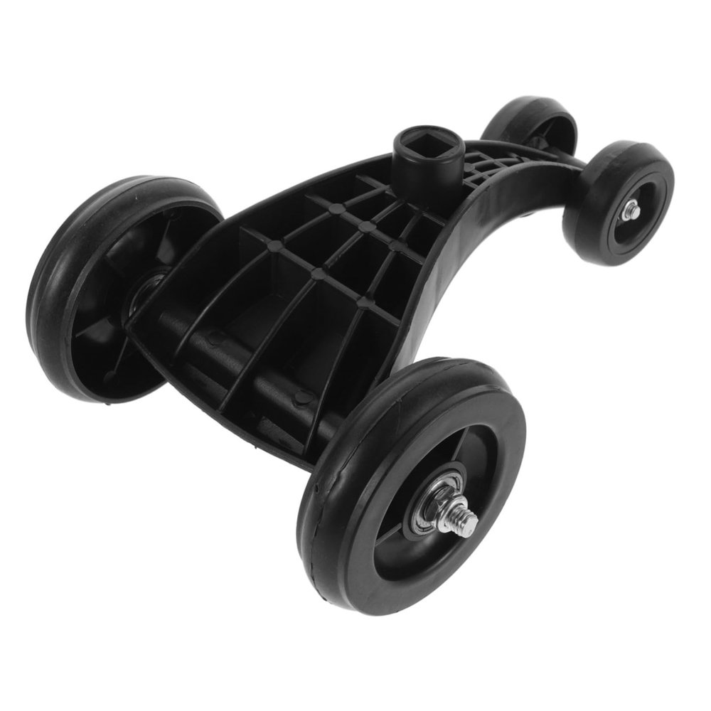 BESTonZON Car Accessory Non Skid Plastic Wheel for Stable Three Legged Design Easy to Install Replacement Part for Scooters and Activity Cars
