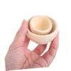 10Pcs Unfinished Mini Wooden Bowls for DIY Crafts Natural Wood Decor Bowls for Painting Creative Projects for Activities and Home Decor view 3