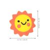 50Pcs Cute Mini Sunflower Erasers for Fun Cartoon Pencil Topper Erasers for Classroom Supplies Birthday Rewards and Prizes Soft and Gentle for Protection view 2