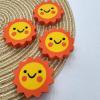 50Pcs Cute Mini Sunflower Erasers for Fun Cartoon Pencil Topper Erasers for Classroom Supplies Birthday Rewards and Prizes Soft and Gentle for Protection view 4