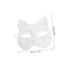 Abaodam 1Set DIY Blank Masks for Creative Cosplay Parties Includes Decorative Accessories for Custom Designs Fun Craft Activity view 2