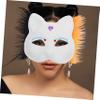 Abaodam 1Set DIY Blank Masks for Creative Cosplay Parties Includes Decorative Accessories for Custom Designs Fun Craft Activity view 4