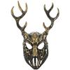 Abaodam Antler Halloween Mask with Detachable Horns Unique Animal for Halloween Party Cosplay Costume Breathable Material for Comfort Eye Catching Design Role Playing Prop view 1