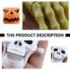 TOYANDONA 4Pcs Halloween Wind Up Funny Clockwork Educational for Safe and Smooth Halloween Party Favors for Trick Treating and Goodie Bags view 2