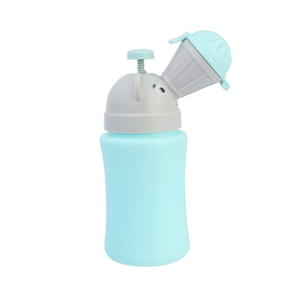 1Pc Portable Car Urinal Bottle Lightweight Leak Emergency Potty for Boys for Outdoor Travel and Road Trips Easy to Carry Mini Urinal Container
