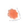 2Pcs Bath Brush Soft Silicone Lion Pattern Shampoo Scalp Comb for Newborns Gentle Cradle Cap Scrubber Exfoliator for Boy Girl Safe Ergonomic Design for Comfortable view 2