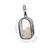 1Set Clear Figure Carrier Bag with Buckle Portable Outdoor Doll Storage Zipper Bag Transparent Display Case for Figures Travel Friendly Accessory for Collectibles view 2