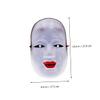 Abaodam 2Pcs Japanese Traditional Performance Masks Unique Makeup Party Props for Festivals and Design Craftsmanship for Role Playing Events view 2