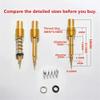 2PCS Ratio Adjusting Screw Carb For A Variety Of Carburetor CB-1 PD26JS view 2