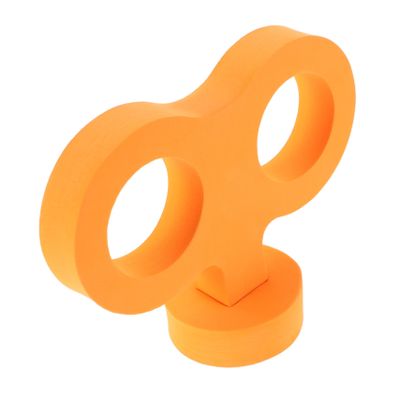 BESTonZON Car Wind Up Key Sticker Cute Eva Auto Exterior Ornament for Vehicles Multipurpose Decorative Eye Catching Back Roof Accessory for Cars Fit Design