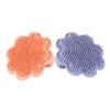 2Pcs Bath Brush Soft Silicone Lion Design for Newborns Gentle Cradle Cap Removal Scrubber Multi Functional Scalp Massager for Boy Girl view 1