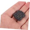 10pcs Miniature Bricks for Dollhouse Realistic Wall Bricks for Crafting Architectural Models Fairy Gardens for Family Bonding Creative Projects view 4