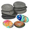10Pcs DIY Graffiti Rocks for Safe and Smooth Painting Stones for Creative Art Projects for Preschoolers and School Versatile Decoration for Home and Garden view 1