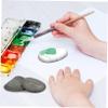 10Pcs DIY Graffiti Rocks for Safe and Smooth Painting Stones for Creative Art Projects for Preschoolers and School Versatile Decoration for Home and Garden view 4