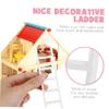 1Pc Dollhouse Decoration Delicate White Design for Tiny Furniture and DIY Projects view 2